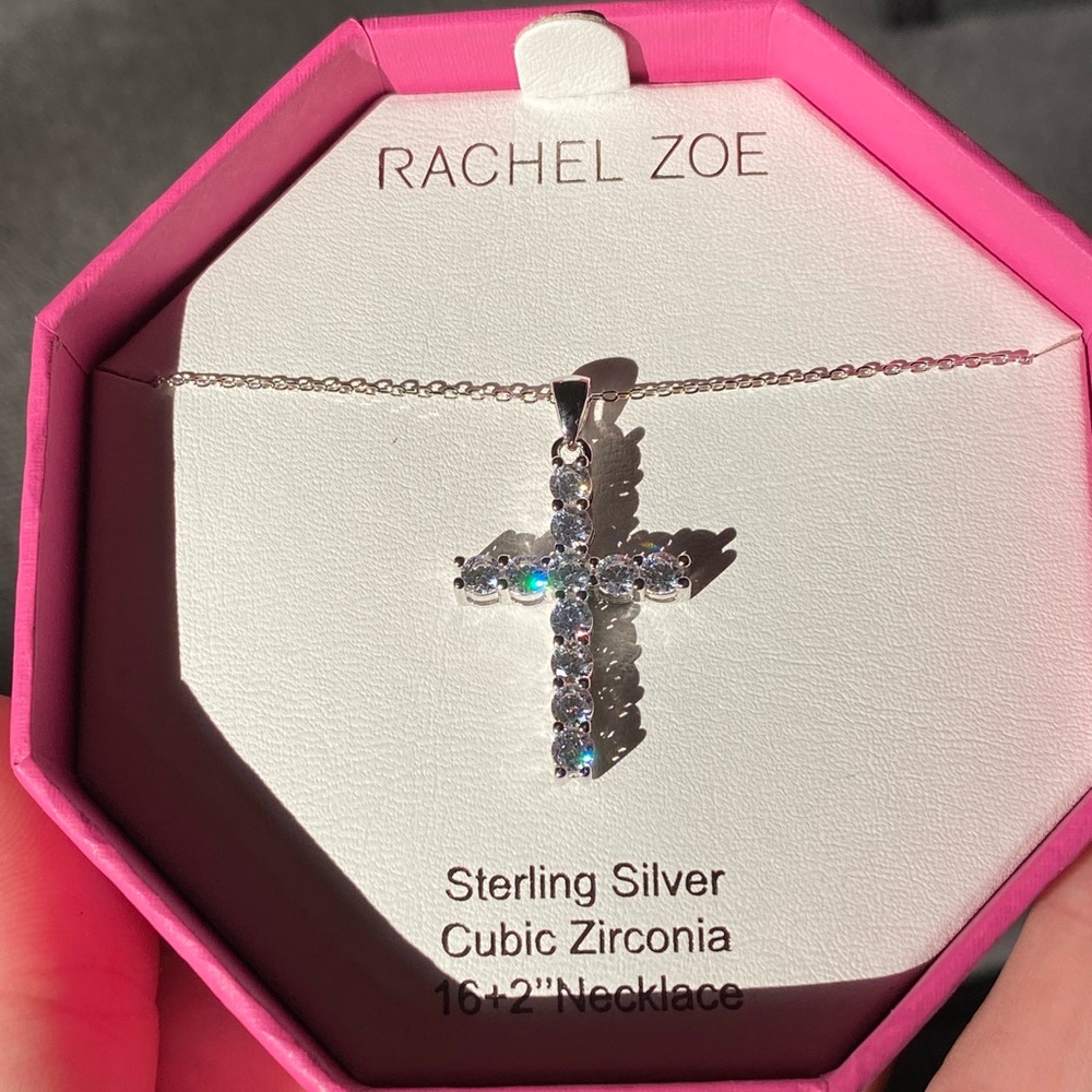 Rachel Zoe Cross Necklace